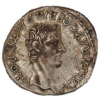 Ancient Silver Coin Caligula With Certificate