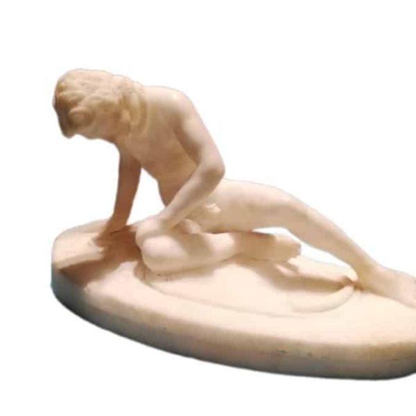 19th Century Marble Warrior Sculpture