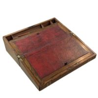 Antique English Wooden Writing Box
