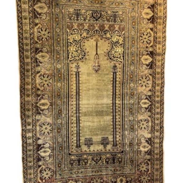 19th Century IRAN Wool Handmade Carpet