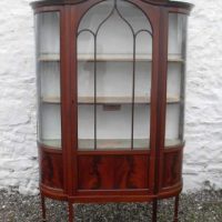 SOLD Edwardian mahogany display cabinet