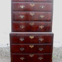 SOLD Georgian Mahogany Chest on Chest