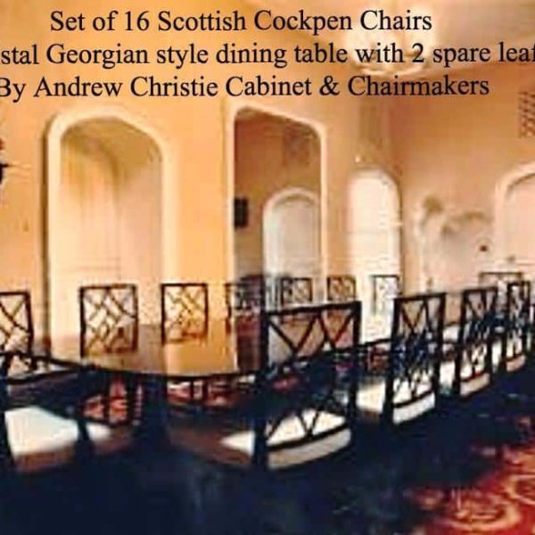 Andrew Christie Cabinet and Chairmakers.