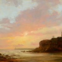 Walter Holmes (b1936) Oil on Panel