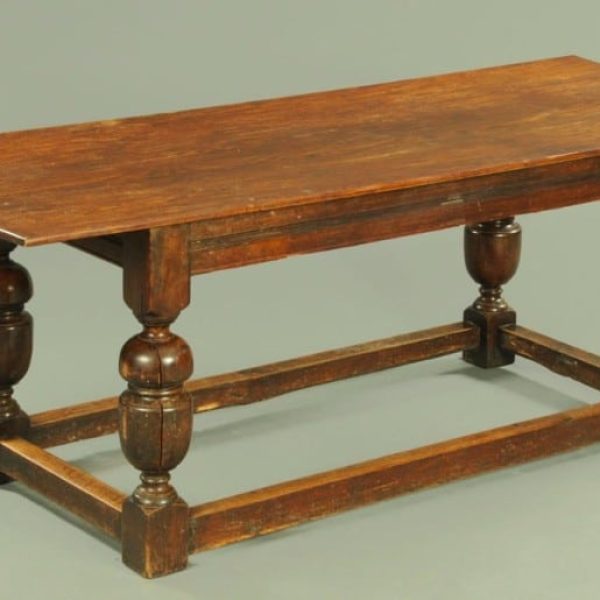 Georgian Oak refectory table