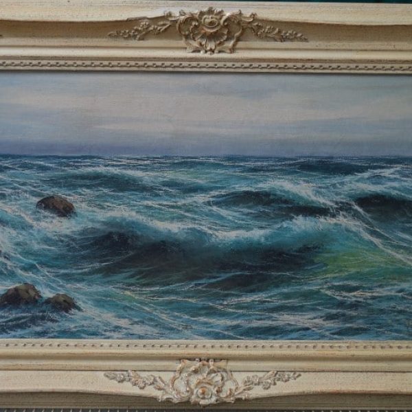 Seascape Oil on canvas