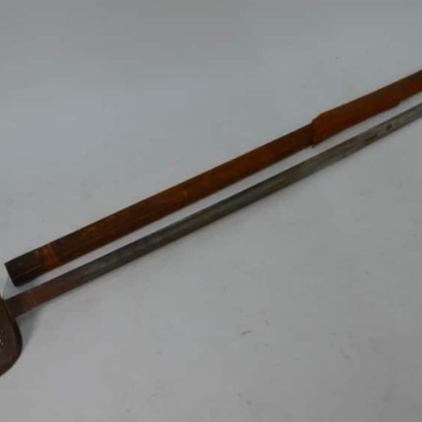 19th cent Scottish officers basket-hilt sword