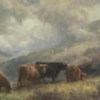 Edward Henry Holder (1847-1922) Oil painting