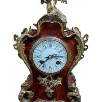Antique Vintage French Mantle Bracket Clock