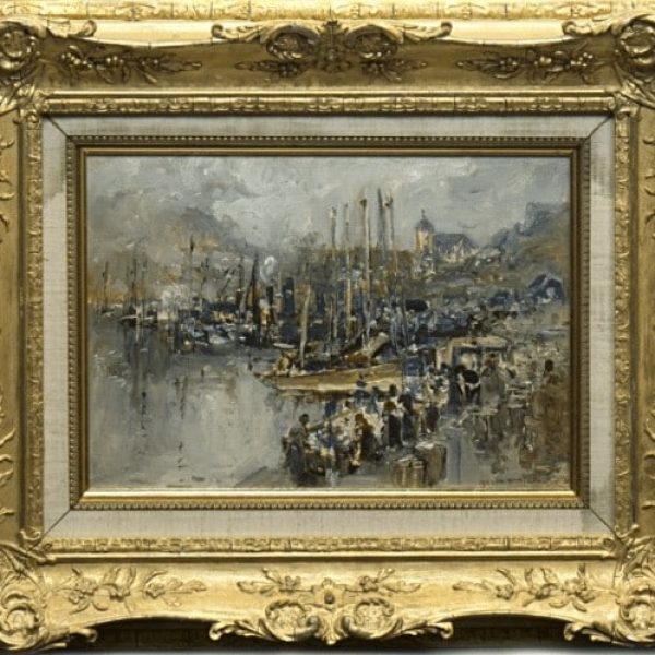 SOLD Mason Hunter RSW ARSA (Scottish 1854-1921) Oil Painting.