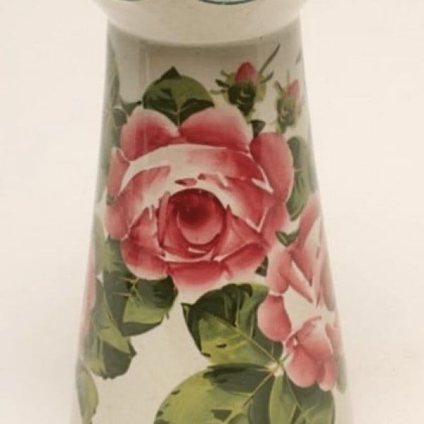 SOLD Wemyss pottery cylinder vase.