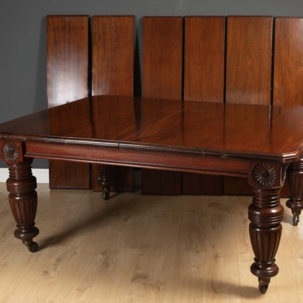 Large Victorian dining table