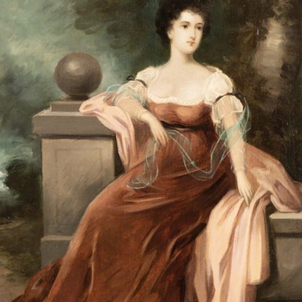 Samuel Lawrence (1811-1884) Oil Painting.