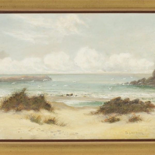 Daniel Sherrin (1865-1940) Oil painting
