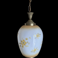 VINTAGE HAND PAINTED PENDANT LIGHT