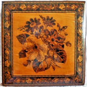 Tunbridge Ware Handkerchief Box