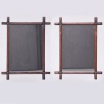 Pair of Gothic Style Mirrors