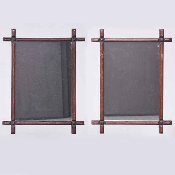 Pair of Gothic Style Mirrors