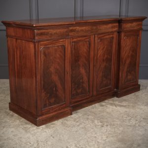 Victorian Mahogany 4 Door Sideboard 13