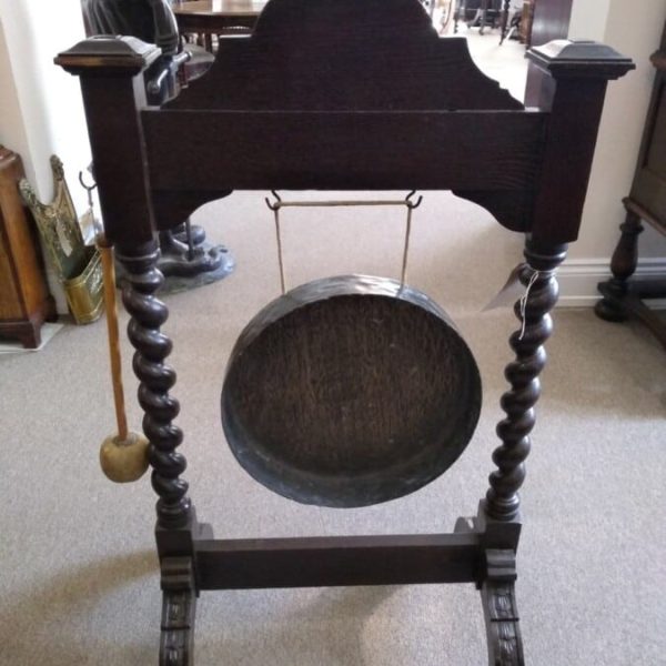Victorian Large Brass Gong 1