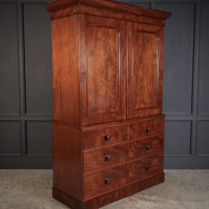 Victorian-Mahogany-Linen-Press-1