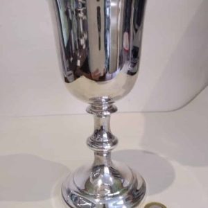 Victorian Silver Plated and Gilded Chalice 1