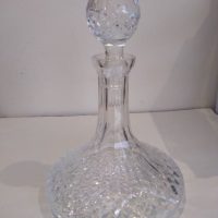 Waterford Crystal Cut Glass Ship's Decanter 6