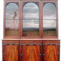 William IV Mahogany Library Bookcase