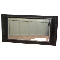 A 19th Century Gothic Carved Oak Mirror