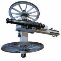 A 19thC Muzzle Loading Mountain Gun