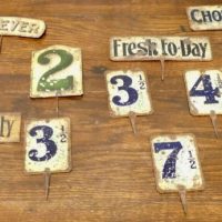 A Collection of Pre Decimal Grocers Price Labels A wonderful collection