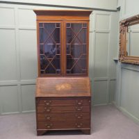 A Good Quality Edwardian Bureau Bookcase
