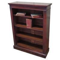 A Good Victorian Open Bookcase