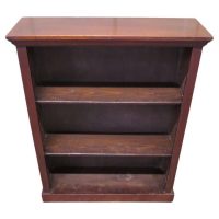 A Good Victorian Open Bookcase