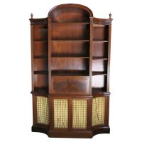 A Large French Break Front Bookcase An excellent looking piece