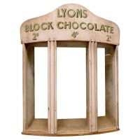 A Lyons Sweet Shop Chocolate Dispensing Cabinet