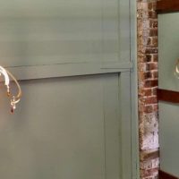 A Pair of Matching French Toleware Pendant Lights