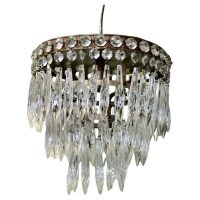 A Petite Waterfall Pendant Chandelier