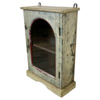 A Useful Wall Hanging Shabby Painted Cupboard A very useful cabinet it can be