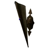 A Very Attractive Arts and Crafts Gothic Copper Wall Light