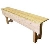 A Very Long Extending Pine Dining Table
