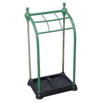 A Victorian Brass and Cast Iron Walking Stick Stand or Umbrella Stand