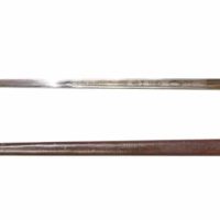 An 1897 pattern Infantry sword