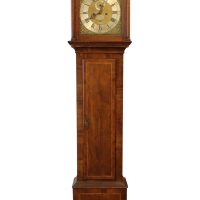 An 8-Day Walnut Longcase Clock by Edward Upjohn, Exon (Exeter), c.18th Century