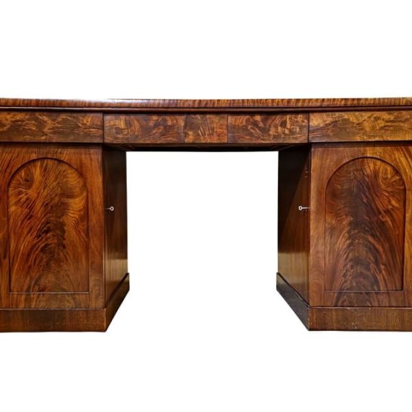 An Early Victorian Twin Pedestal Sideboard
