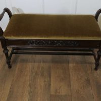 An Edwardian Duet Piano Stool