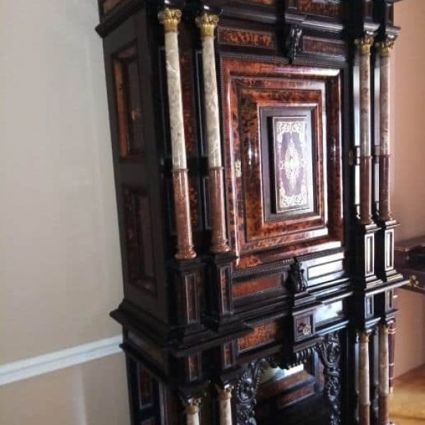 Masterpiece Cabinet-Schrank, Turtle & Ivory, Museum Piece.