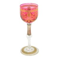 Antique French Glass Wine, SAINT LOUIS Company.