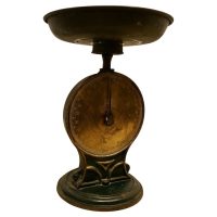 Antique Salter Family Scales No 50 a Well Loved and Used Family Scales