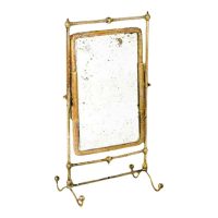 Antique Art Noveau Table Mirror